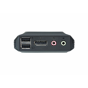 Aten 2 prievadų USB kabelis DisplayPort KVM jungiklis