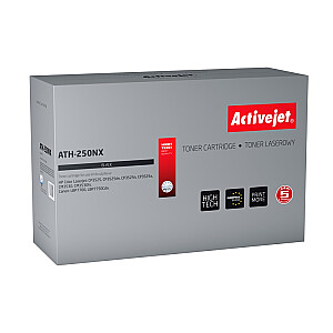 тонер Activejet ATH-250NX для принтера HP; HP 504X CE250X, замена Canon CRG-723HB; Верховный; 10500 страниц; черный