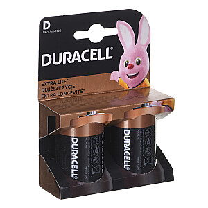 Duracell MN1300 vienkartinė D baterija, šarminė
