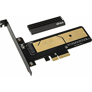 Akasa adapteris su M.2 X4 į PCI-E 3.0 (AK-PCCM2P-02)