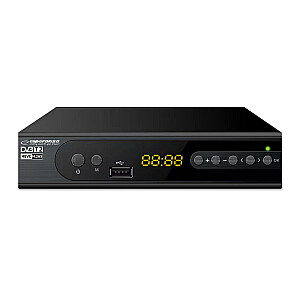 Esperanza EV106R Цифровой тюнер DVB-T2 H.265/HEVC, черный