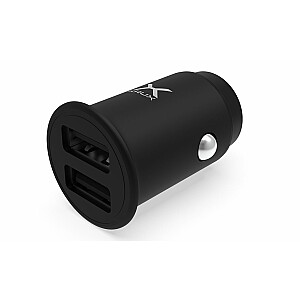 Automobilinis pakrovėjas KRUX 2x USB 2.4A, 24W