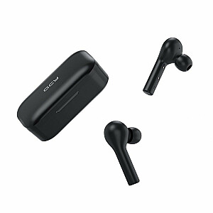QCY T5 TWS Bluetooth 5.0 belaidės ausinės (juodos)