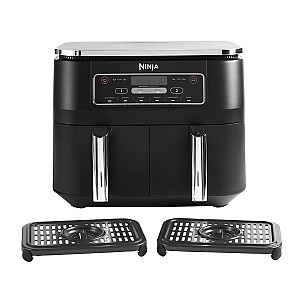 Ninja AF300 Double 7.6L laisvai pastatoma gruzdintuvė 1690W juoda