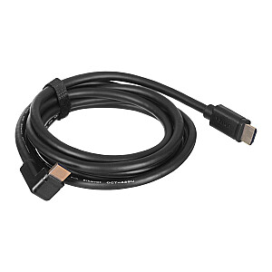 UNITEK Y-C1002 HDMI 2.0, 90°, 4K60HZ, кабель 2 м Черный