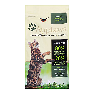 Applaws CAT Adult Vištiena su ėriena 2 kg