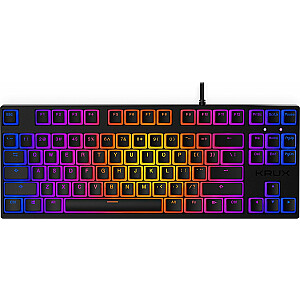 Пудинг Klawiatura Krux KRUX Atax PRO RGB Outemu черный (KRX0127)