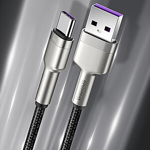 USB cable for USB-C Baseus Cafule, 66W, 1m (black)