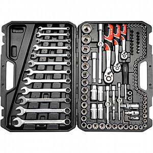 Instrumentu komplekts 1/4'', 1/2'', 3/8'' (111gab.) YATO