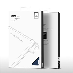 Dux Ducis domo magneto dėklas planšetės dėklas, skirtas Samsung X200 / X205 Galaxy Tab A8 10.5 (2021) juodas