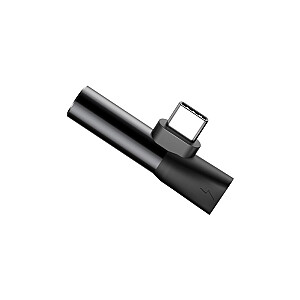 Baseus CATL41-01 universalus garso adapteris Type-C -> 3,5 mm juodas