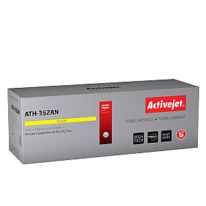 Тонер Activejet ATH-352AN (замена для HP 205A CF352A; Supreme; 1100 страниц; желтый)