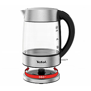 Электрический чайник Tefal KI772D 1,7 л 2400 Вт Нержавеющая сталь, Прозрачный