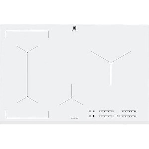 Варочная панель Electrolux EIV83443BW Белая Индукционная варочная панель со встроенной зоной 4 конфорки