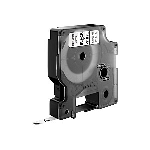 DYMO D1 Standard — черный на белом — 6 мм