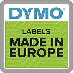 DYMO D1 Standard — черный на белом — 6 мм