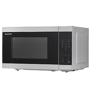 Sharp YC-MS02E-W mikrobangų krosnelė stalviršis Solo mikrobangų krosnelė 20L 800W juoda,balta