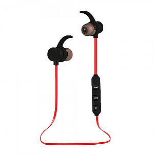 Ausinės / ausinės Esperanza EH186K In-Ear Bluetooth juoda, raudona