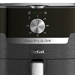 Fryer Tefal Easy Fry & Grill EY501815 Single 4,2L laisvai pastatoma 1400W karšto oro gruzdintuvė juoda