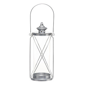Фонарь 4Living Light 40см серебристый 332931-1