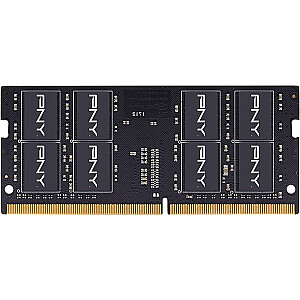 PNY Performance nešiojamojo kompiuterio atmintis SODIMM DDR4 16GB 3200MHz CL22 (MN16GSD43200-TB)