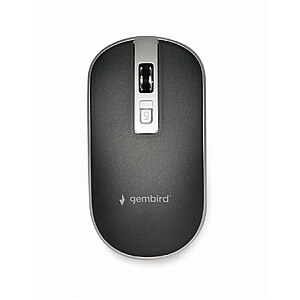Gembird belaidė optinė pelė MUSW-4B-06-BG USB, juoda