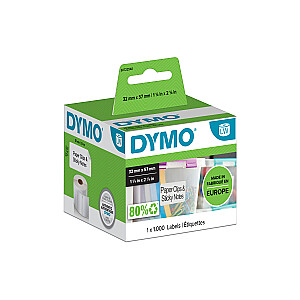 DYMO universalios etiketės – 32 x 57 mm – S0722540
