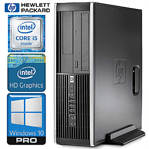 Персональный компьютер HP 8200 Elite SFF i5-2400 4 ГБ 480SSD + 2 ТБ WIN10PRO / W7P
