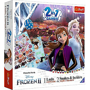 TREFL FROZEN stalo žaidimas 2 in 1 Frozen II