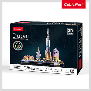 CUBICFUN City Line 3d BL galvosūkis Dubaija