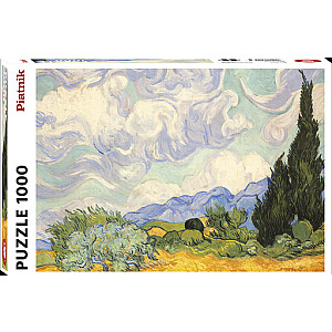 „FRIDAY Puzzle 1000 Van Gogh Cypress“