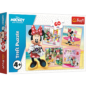 Dėlionės TREFL DISNEY Minnie pele, 60 gab.