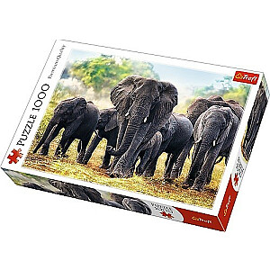 TREFL Puzzle 1000 слонов