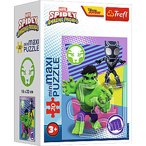 TREFL SPIDER-MAN Mini Maxi puzle Spidey, 20 gab.