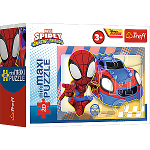 TREFL SPIDER-MAN Mini Maxi puzle Spidey, 20 gab.