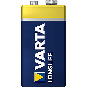 Varta Battery LongLife Extra 9V Block 550mAh 2 vnt.