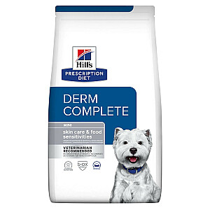 HILL'S Prescription Diet Derm Complete Mini Canine – sausas šunų maistas – 1 kg