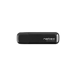 NATEC Scarab 2 kortelių skaitytuvas juodas USB 3.0 Type-A