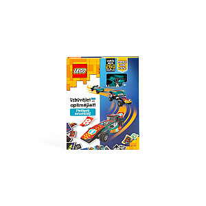LEGO ICONIC Рабочая тетрадь «Строим и украсим: Машинки» - латышский