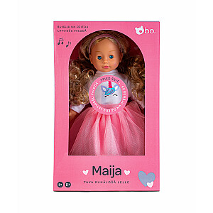 бо. Интерактивная кукла "Maija", (на латышском языке), 40 см.