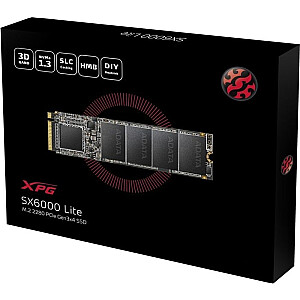 XPG SX6000 Lite M.2 512 ГБ PCI Express 3.0 3D TLC NVMe