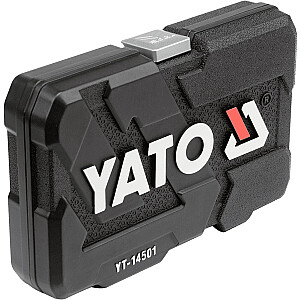 Набор ключей YATO 56 шт. 1/4" 14501