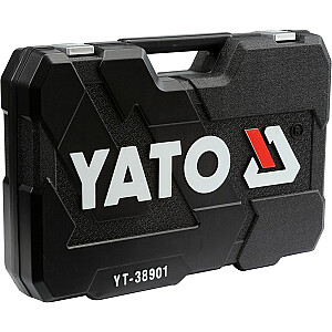 Yato YT-38901 įrankių rinkinys XXL 1/4-1/2" 122 elementai
