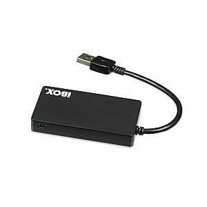 Интерфейсный концентратор iBox IUH3F56 USB 3.0 (3.1 Gen 1) Type-A 5000 Мбит/с Черный