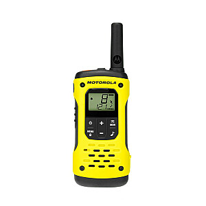 Motorola TLKR T92 H2O dvipusis radijas su 8 kanalais Juoda, Geltona