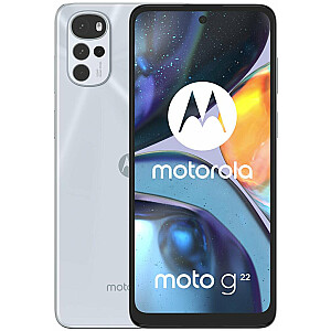 Motorola moto g22 16,5 cm (6,5 colio) su dviem SIM kortelėmis Android 12 4G USB Type-C 4GB 64GB 5000mAh balta