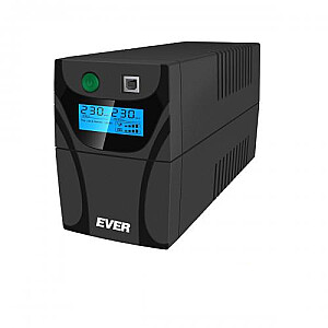 Ever EASYLINE 850 AVR USB Line-Interactive 0,85 kVA 480 W 2 kintamosios srovės lizdai