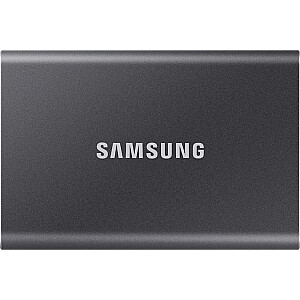 Išorinis diskas Samsung SSD T7 500 GB, pilkas (MU-PC500T / WW)