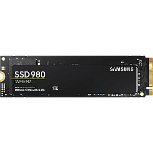 SSD diskas Samsung 980 1 TB M.2 2280 PCI-E x4 Gen3 NVMe (MZ-V8V1T0BW)