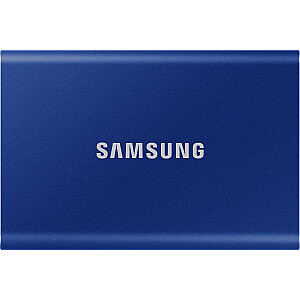 Išorinis diskas Samsung SSD T7 1TB, mėlynas (MU-PC1T0H / WW)